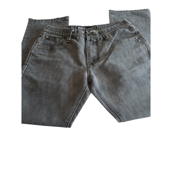 Southpole Men's Denim Jeans Size 34 With Back Pocket Zipper Detailing - Picture 12 of 12